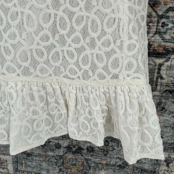 Walter Baker Caroline Dress Size 10 Ivory Lace New With Tag MIni - Picture 4 of 14